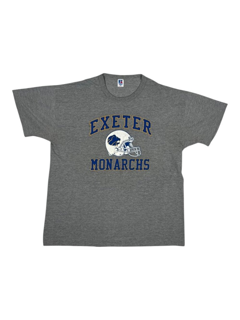 Vintage Exeter Monarchs T-Shirt Mens XL Football Russell Athletic Single Stitch